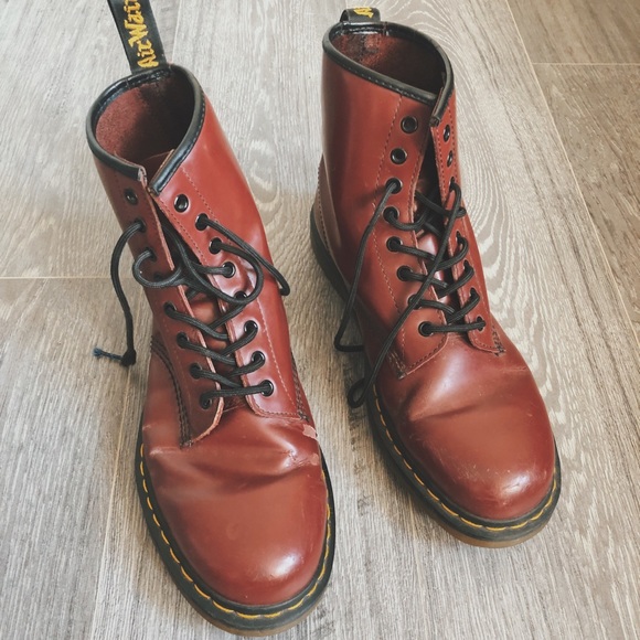 Dr. Martens Other - Dr.Martens Cherry Red 1460 Smooth Boot